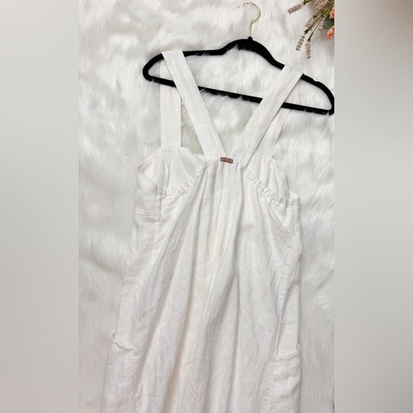 Lunya 100% Linen Woven Dress White Small - Picture 5 of 5